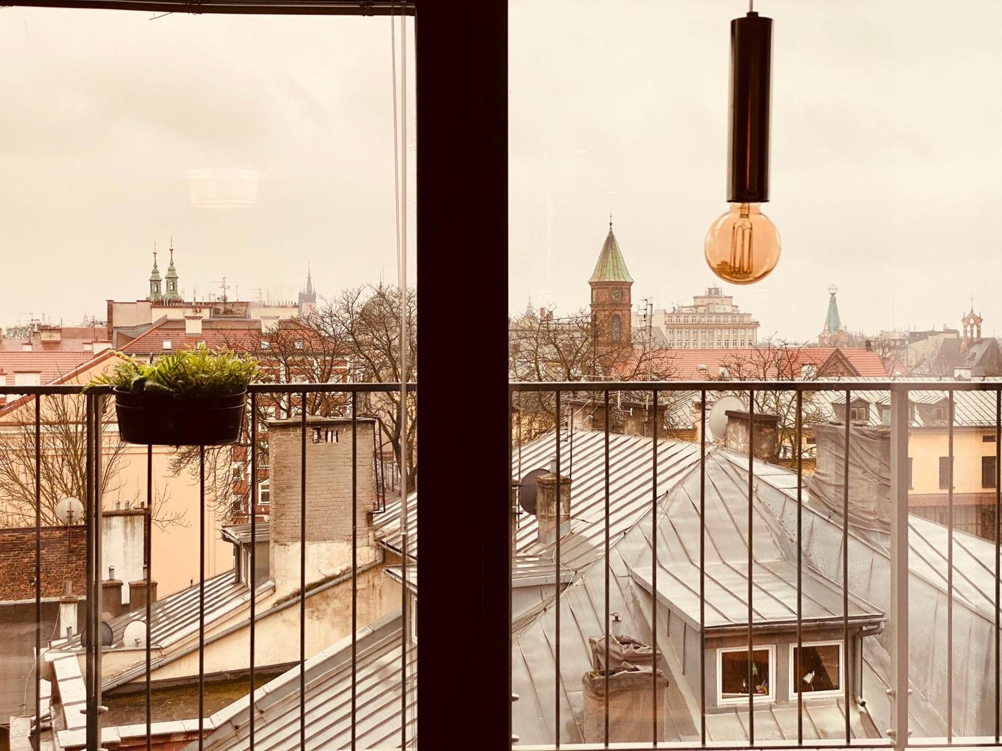 Angel Mint Apartment - Free Parking - Balcony Krakow Ruang foto