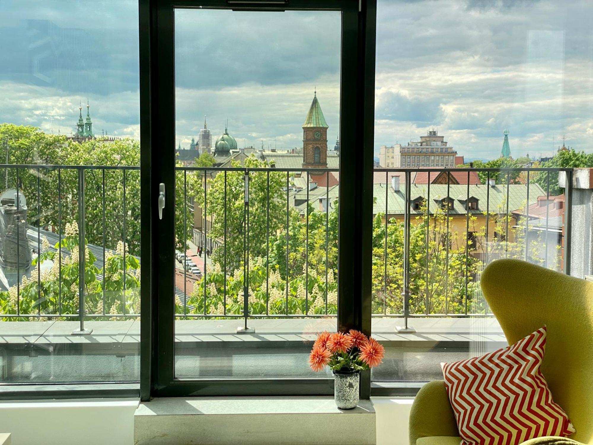 Angel Mint Apartment - Free Parking - Balcony Krakow Bagian luar foto