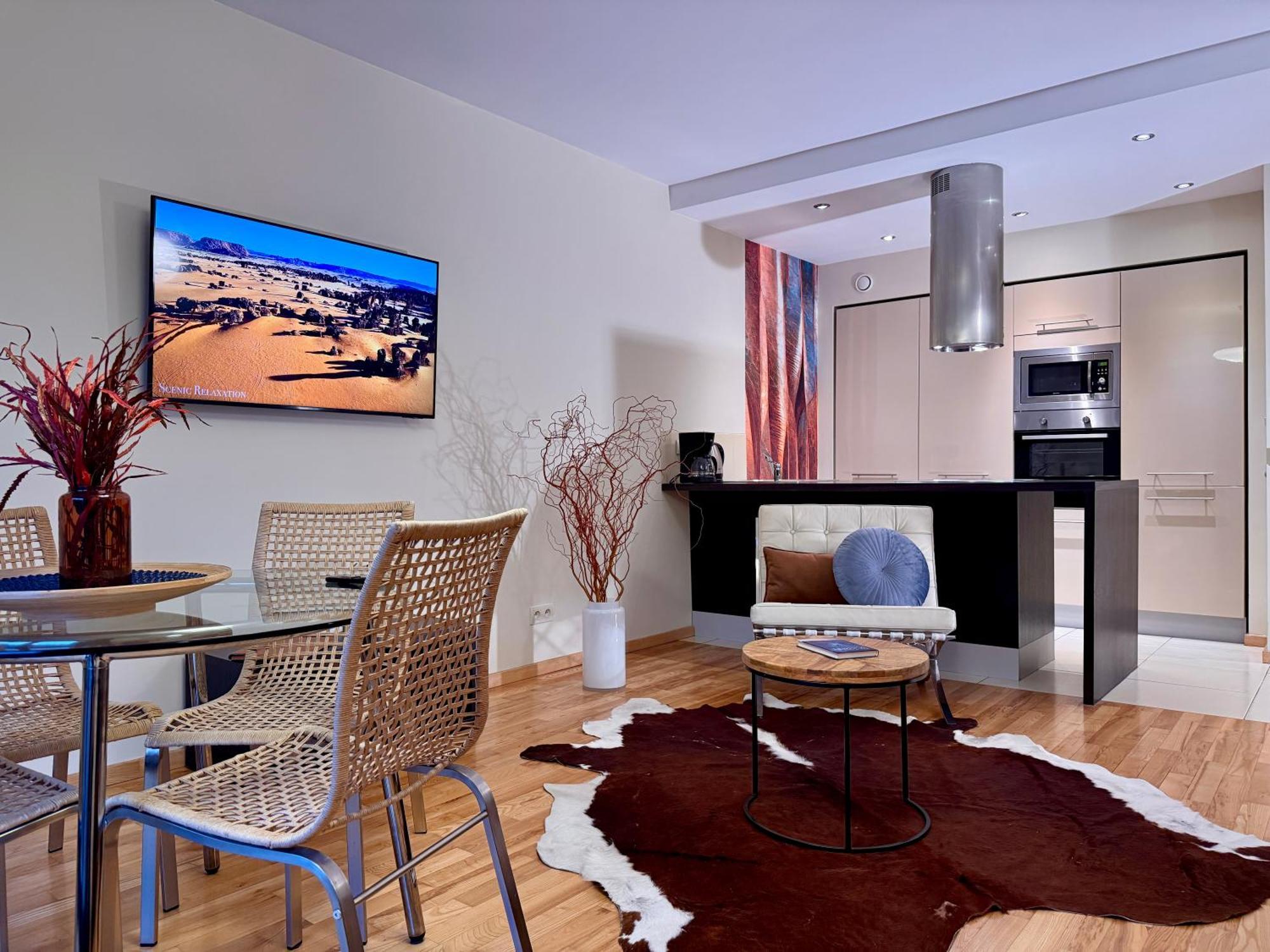 Angel Mint Apartment - Free Parking - Balcony Krakow Ruang foto