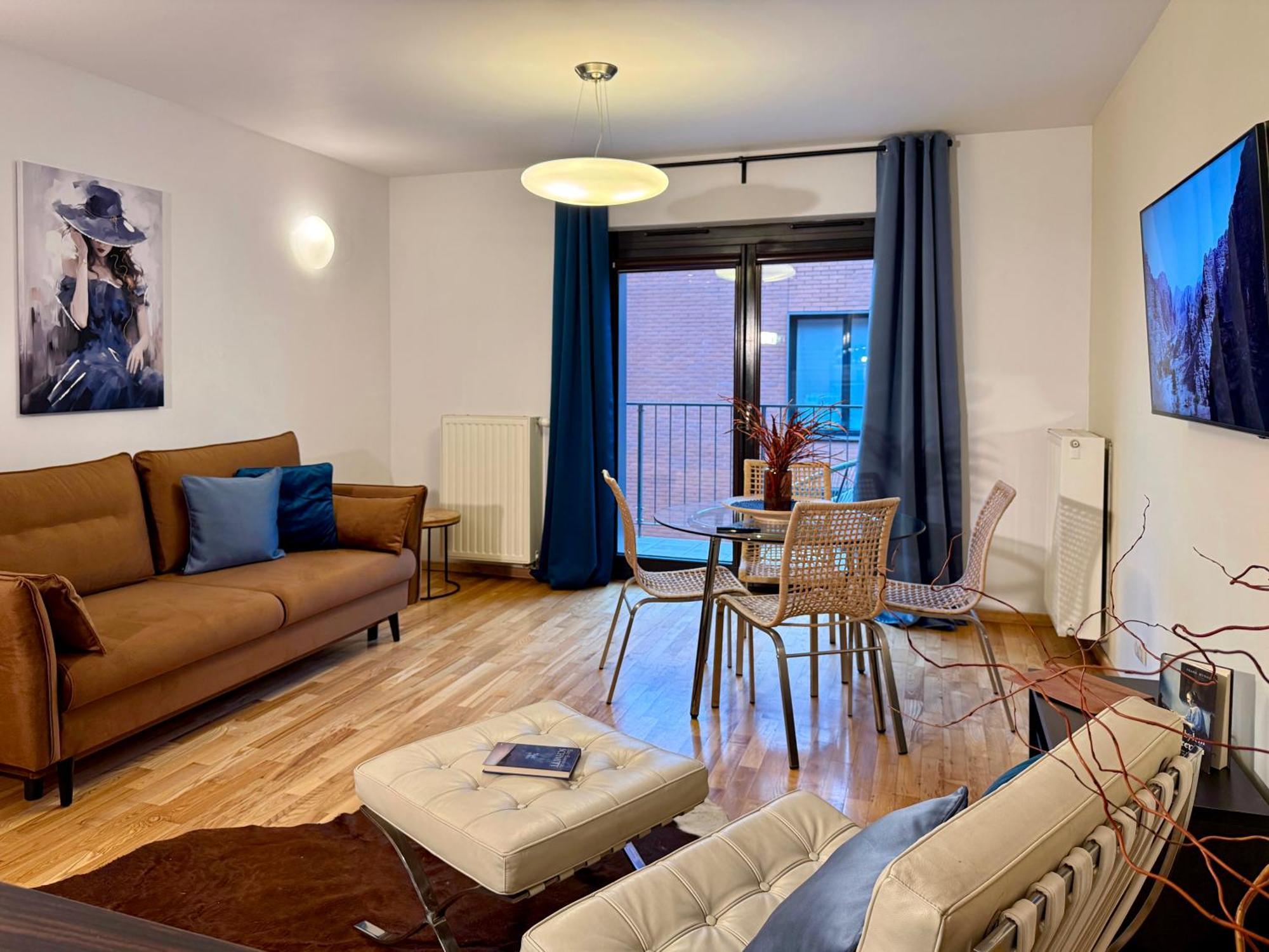 Angel Mint Apartment - Free Parking - Balcony Krakow Ruang foto