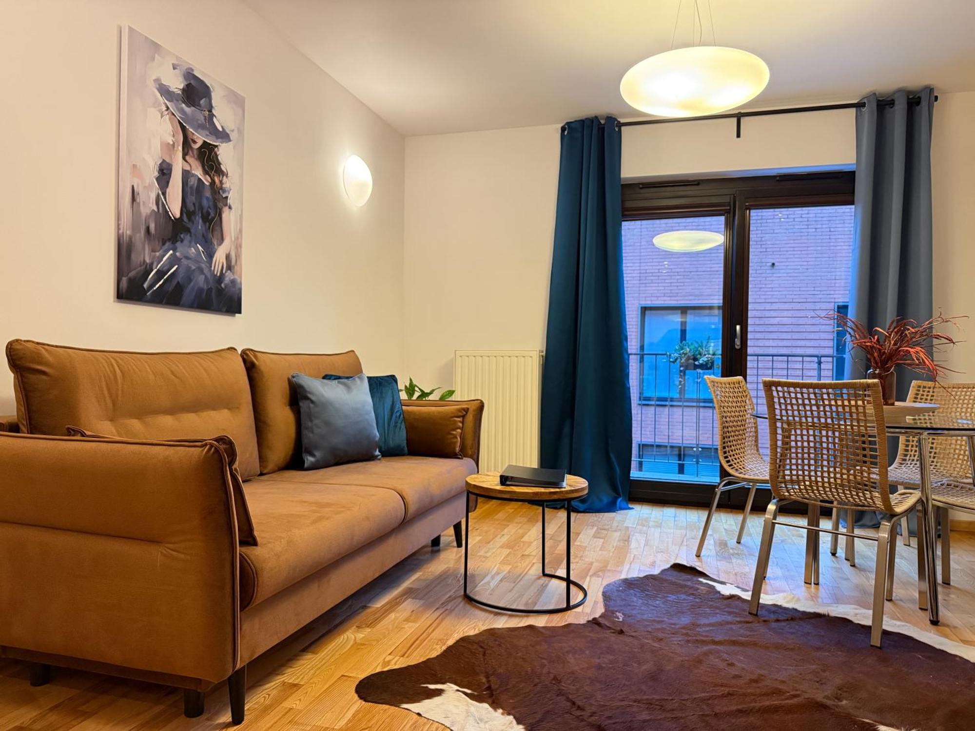 Angel Mint Apartment - Free Parking - Balcony Krakow Ruang foto