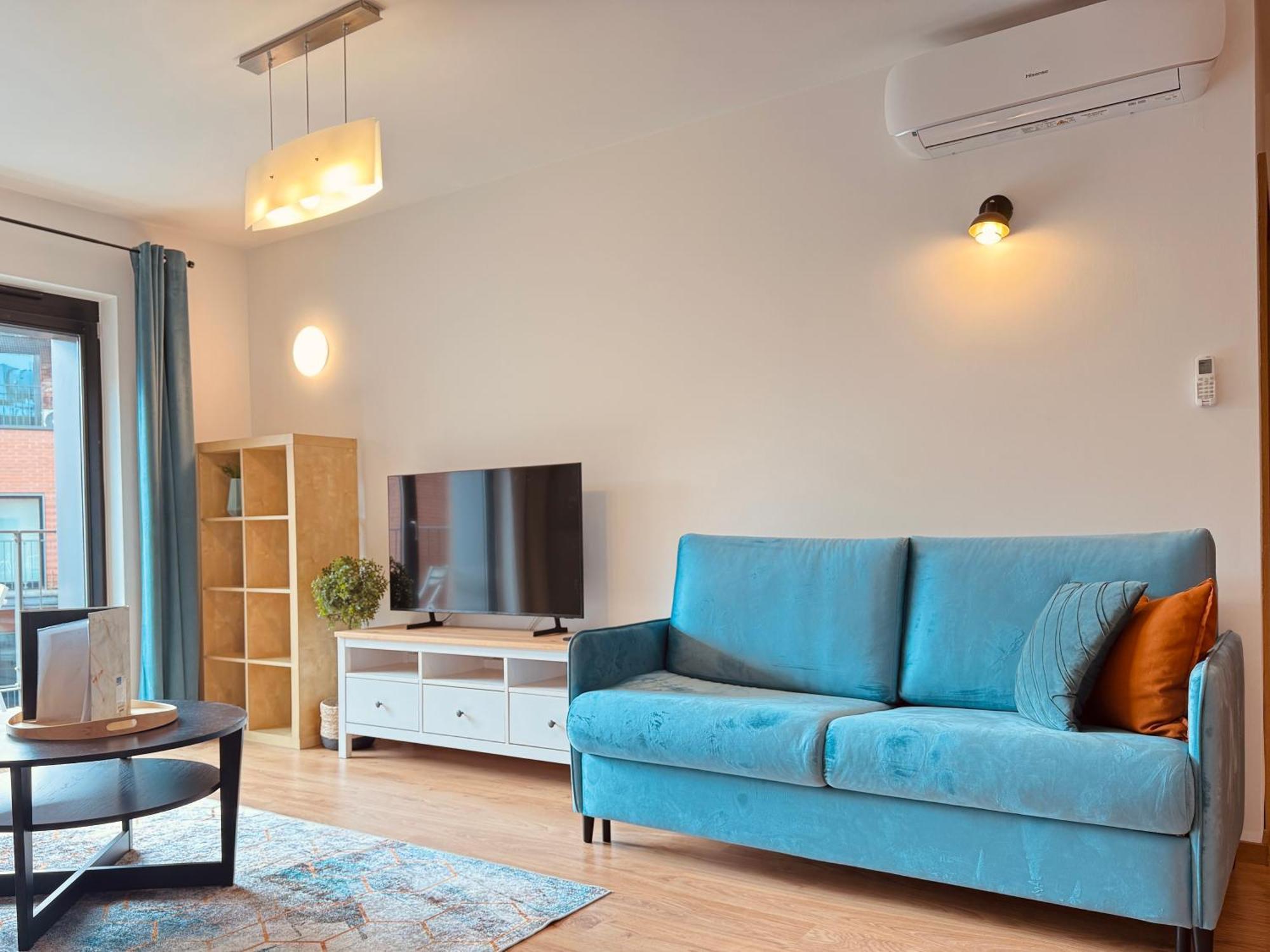 Angel Mint Apartment - Free Parking - Balcony Krakow Ruang foto